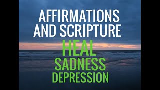 Christian Affirmations for Gods Guidance Relaxing Music Scripture based Affirmations [upl. by Ellebanna562]