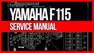 Yamaha Outboard Service Manual Download F115 2000  2009 [upl. by Ainitsirhc]