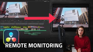 Remote Monitoring  DaVinci Resolve 185 STUDIO TUTORIAL [upl. by Ardeid]