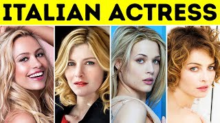 Top 10 Most Beautiful Italian Actresses 2021  INFINITE FACTS [upl. by Whit]