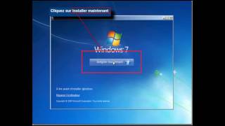 1  Formatage et Installation de Windows 7 [upl. by Beatriz]