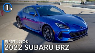 2022 Subaru BRZ First Look amp Ride Along [upl. by Navy]