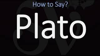 How to Pronounce Plato CORRECTLY [upl. by Neel]