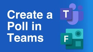 How to Create a Quick Poll in Microsoft Teams [upl. by Aneladdam]