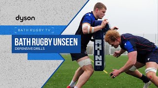 BATH RUGBY UNSEEN  Defensive drills [upl. by Jollanta978]