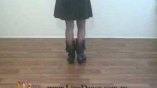 Bootscootin Boogie Line Dance Beginner video with Liz Collett from DVD vol 1 [upl. by Revart]