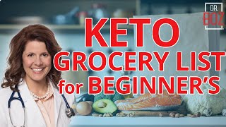 🥑🥩🥚Keto Grocery List for Beginners 🥑🥩🥚 [upl. by Neo199]