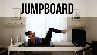 Jumpboard Reformer Pilates Workout [upl. by Inan277]