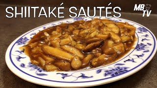 Champignons Shiitaké Sautés [upl. by Akimal]