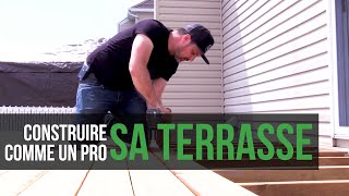 Comment construire sa terrasse comme un pro 34 [upl. by Olnee]