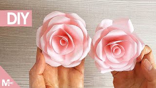 ► Cómo hacer una FLOR de PAPEL en 5 MINUTOS 😱🌺 [upl. by Axe466]