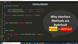 interface methods in java  Learn Coding [upl. by Siouxie]