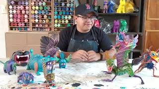 APRENDIENDO DE ARTESANIAS MEXICANAS ALEBRIJE Y TONA [upl. by Elijah937]