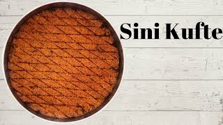 The BEST Sini Kufte Recipe  Kibbeh Bil Sanieh  Eats With Gasia [upl. by Copeland433]