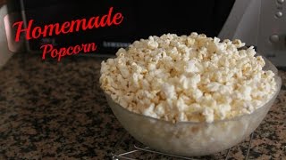 Easy Homeade Popcorn  Without Oil   Yummy [upl. by Atoel34]