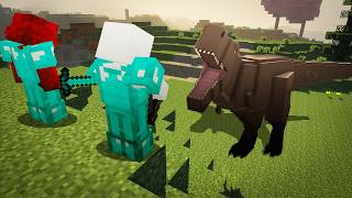 Surviving Dinosaurs in Minecraft [upl. by Niloc]