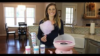 How to use the Cotton Candy Express Cotton Candy Machine [upl. by Eugenie333]