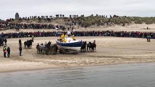 Paardenreddingboot Ameland demonstratie 2019 [upl. by Aztilay301]