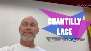 Chantilly Lace OC65 by Benjamin Moore [upl. by Essirehc360]