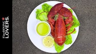 How To Eat Lobster  Fine Dining Lovers by SPellegrino amp Acqua Panna [upl. by Kciderf746]