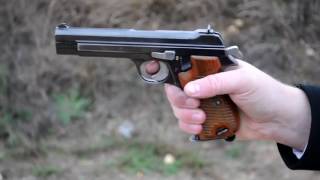 Shooting SIG P210 1 a Swiss legend in 9mm [upl. by Nomit]