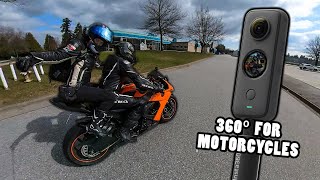 Is this the BEST 360 camera for Motorcycles  Insta360 ONE X2 [upl. by Pazit115]