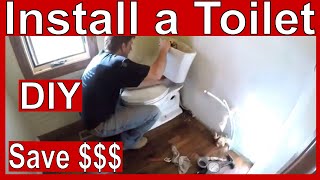 How to Install a Kohler Toilet [upl. by Gomez887]