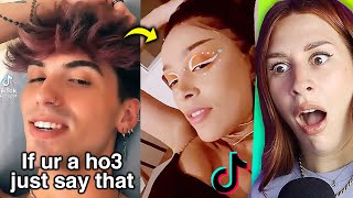 FUNNIEST TikTok Stitches That Are A Little SPICY  REACTION [upl. by Apfel69]