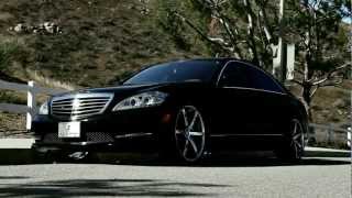 New Mercedes Benz S550 with 22 Inch Lexani RSix Wheels [upl. by Ennahtebazile671]