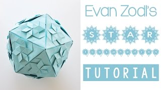 Star Icosahedron Tutorial [upl. by Aninahs736]