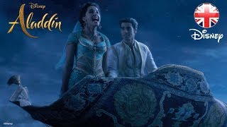 ALADDIN  A Whole New World Song Clip  Part 2  Official Disney UK [upl. by Grayce]