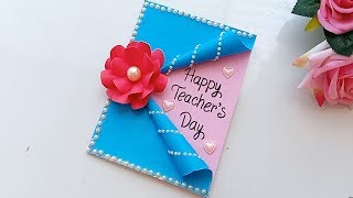 DIY Teachers Day card Handmade Teachers day card making idea [upl. by Kieran]