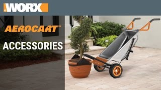 How to Use Accessories with the WORX Aerocart [upl. by Etra]