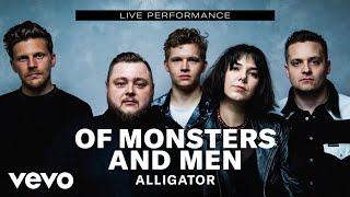 Of Monsters and Men  quotAlligatorquot Live Performance  Vevo [upl. by Icyaj]