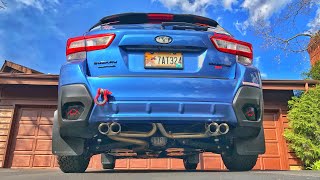 2019 Subaru Crosstrek Nameless muffler delete newest version [upl. by Sucirdor]