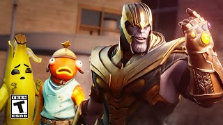 Fortnite Thanos Trailer  A Snap to Victory [upl. by Eatnahc617]