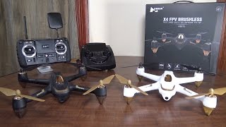 Hubsan  X4 FPV Brushless H501S  Review and Flight [upl. by Anaig]