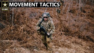 Army Infantry Movement Tactics [upl. by Ahsirk]