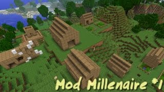 Minecraft  Aventure Suivie Millénaire I Episode 1 [upl. by Lyrem971]