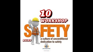 Workplace Safety  10 Safety Rules [upl. by Nord]