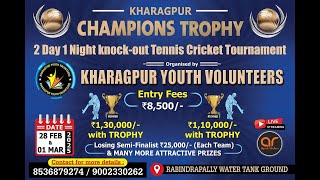 KHARAGPUR CHAMPIONS TROPHY 2025  FINAL  DAY [upl. by Celtic]