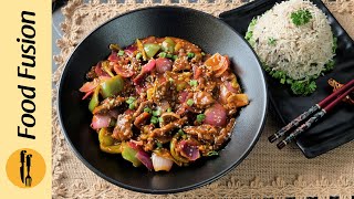 Stir Fry Beef Chilli Recipe By Food Fusion [upl. by Sophey147]