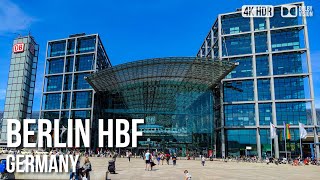 Berlin Hauptbahnhof  Central Station  🇩🇪 Germany 4K HDR Walking Tour [upl. by Nos]