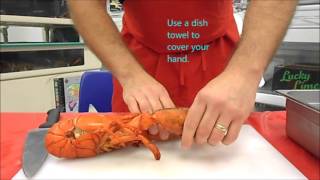 How to cook a live lobster [upl. by Cristabel]