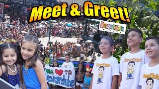 EvanTubeHD MEET amp GREET at Downtown Disney [upl. by Aland237]