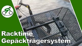 Racktime Gepäckträger mit Racktime Adapter einfach erklärt [upl. by Colene]