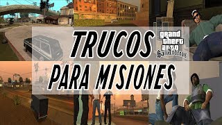 Pasar Misiones Difíciles a fáciles Sin Trucos Ni mods  GTA San Andreas [upl. by Ayet]