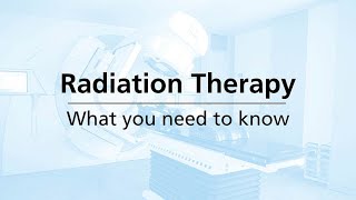 Radiation Treatment Managing Your Side Effects [upl. by Dohsar]