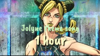 Jolyne theme 1 hour  JJBA Stone Ocean [upl. by Irovi]