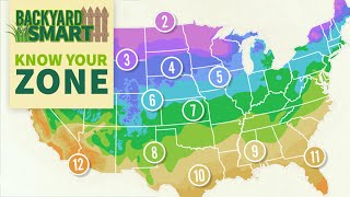 Find Your Plant Hardiness Zone  Backyard Smart Know Your Zone  YouTube [upl. by Meean]